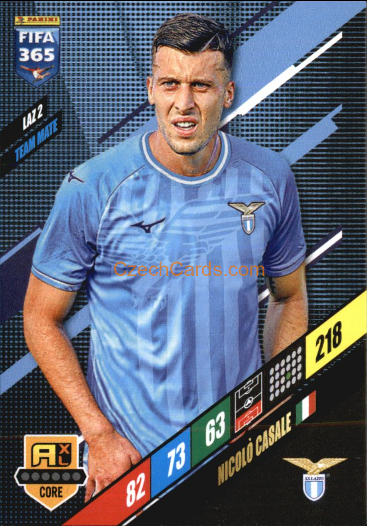 Bnicolo Casale 2024 Panini FIFA 365  Adrenalyn XL LAZ2