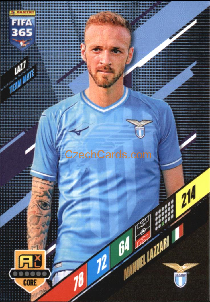 Manuel Lazzari 2024 Panini FIFA 365  Adrenalyn XL LAZ7