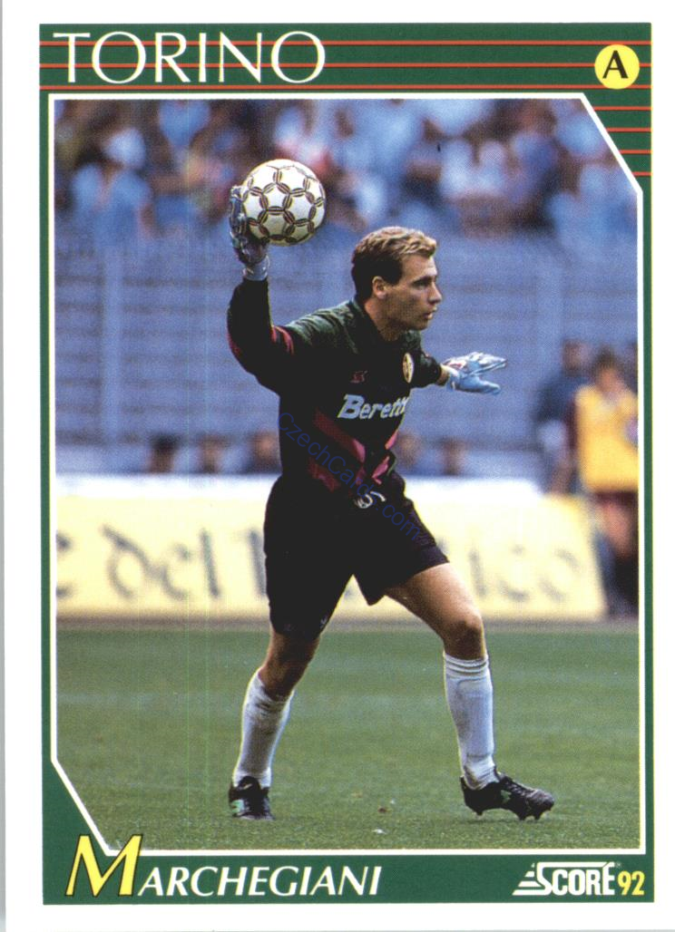 Luca Marchegiani 1992 Score Italian League #241