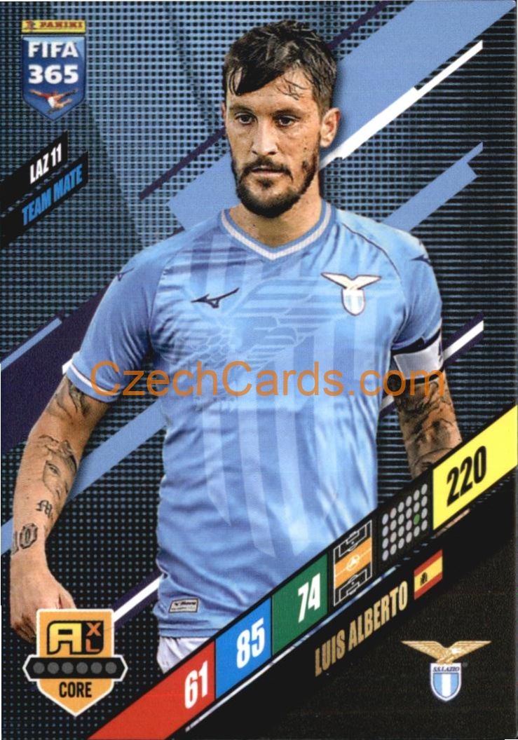 Luis Alberto 2024 Panini FIFA 365  Adrenalyn XL LAZ11