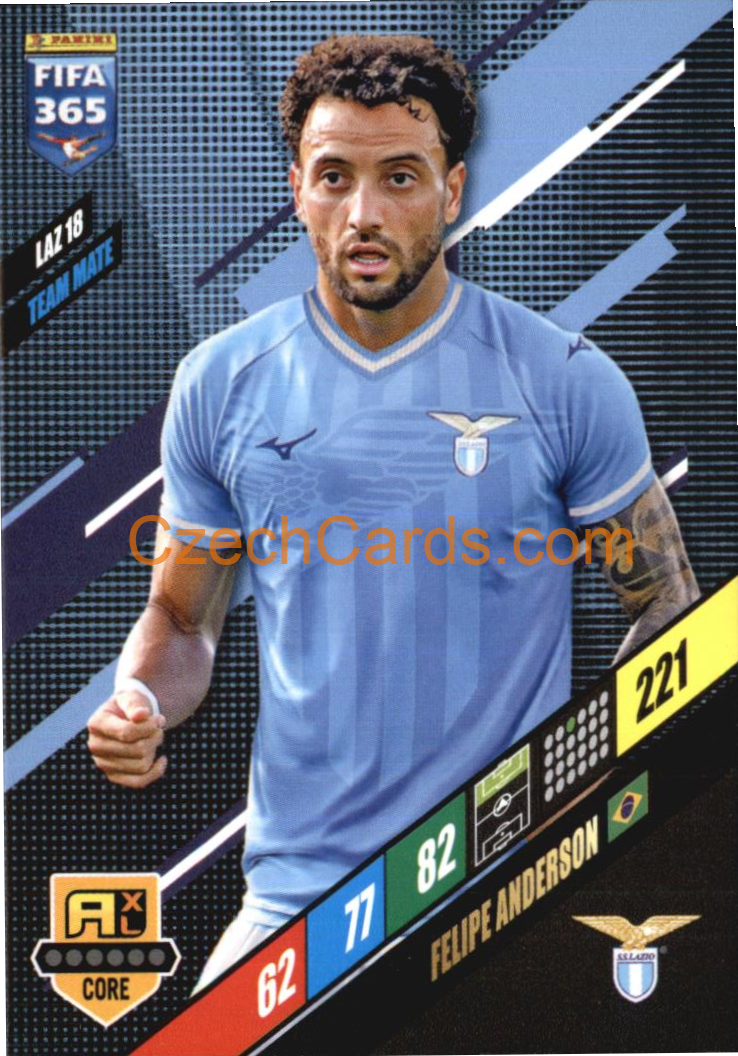 Felipe Anderon 2024 Panini FIFA 365  Adrenalyn XL LAZ18
