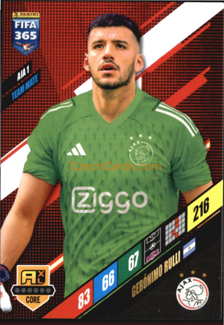 Gerónimo Rulli 2024 Panini FIFA 365  Adrenalyn XL AJA1