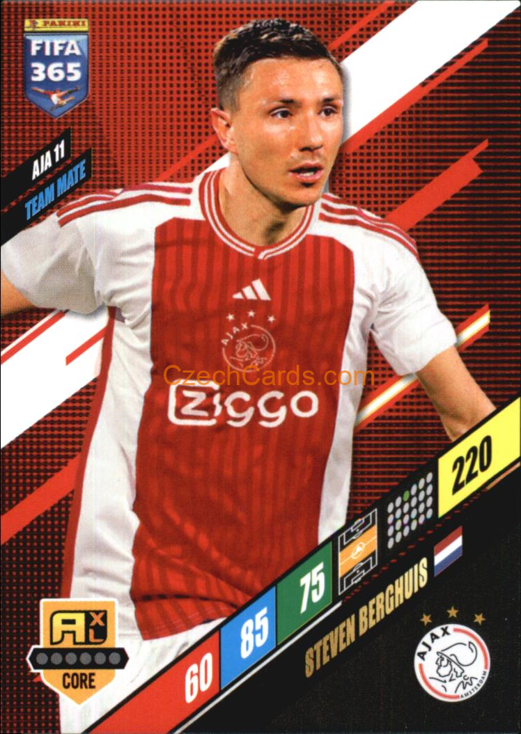 Steven Berghuis 2024 Panini FIFA 365  Adrenalyn XL AJA11