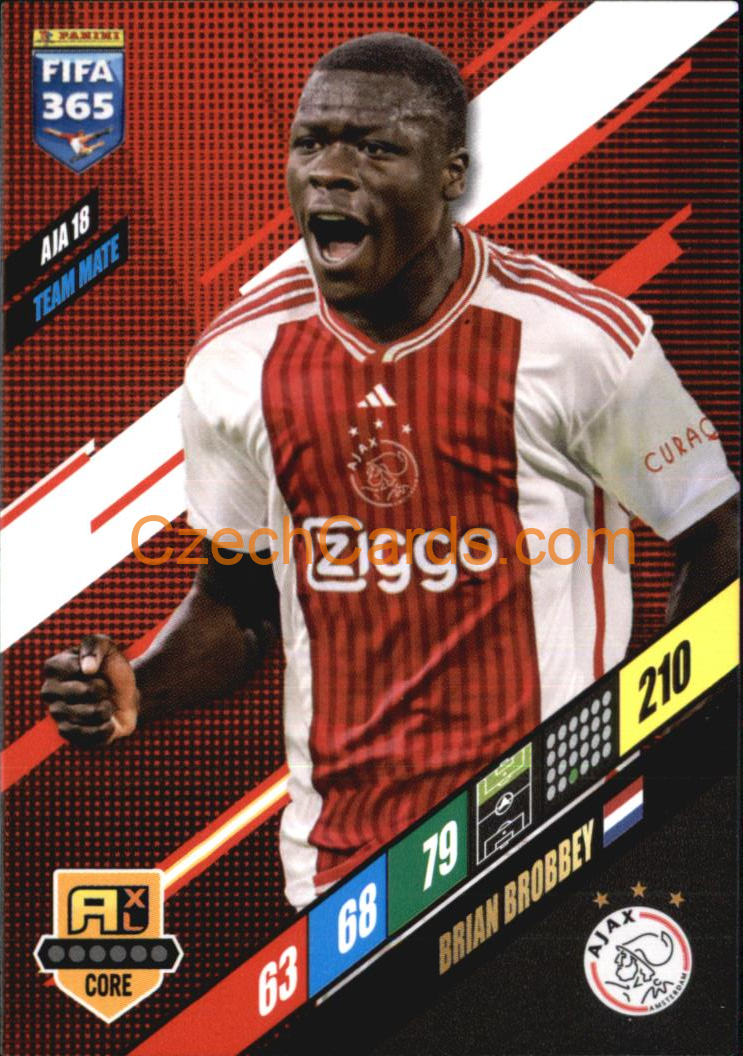 Brian Brobbey 2024 Panini FIFA 365  Adrenalyn XL AJA18