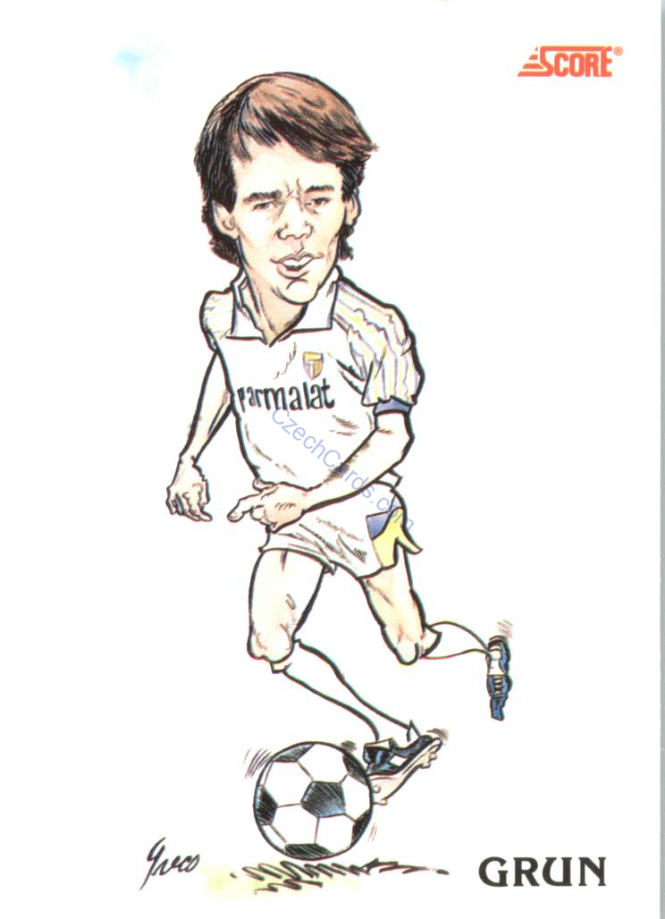 Georges Grun 1992 Score Italian League #354