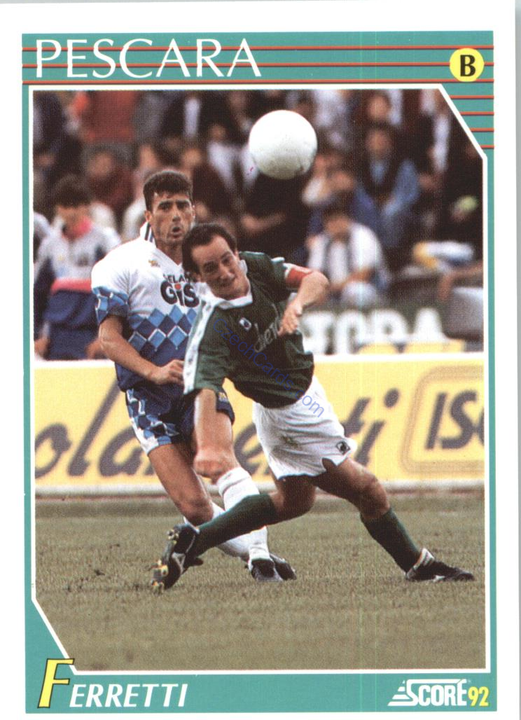 Stefano Ferretti 1992 Score Italian League #325