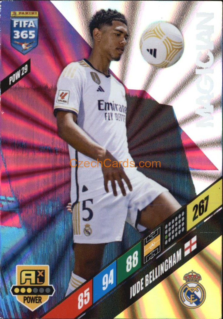 Jude Bellingham 2024 Panini FIFA 365  Adrenalyn XL Magician POW29