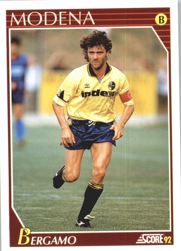 Andrea Bergamo 1992 Score Italian League #313