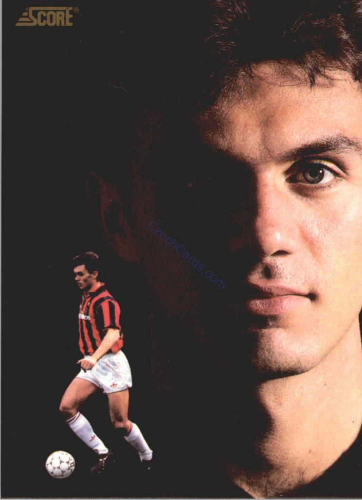 Paolo Maldini 1992 Score Italian League #424