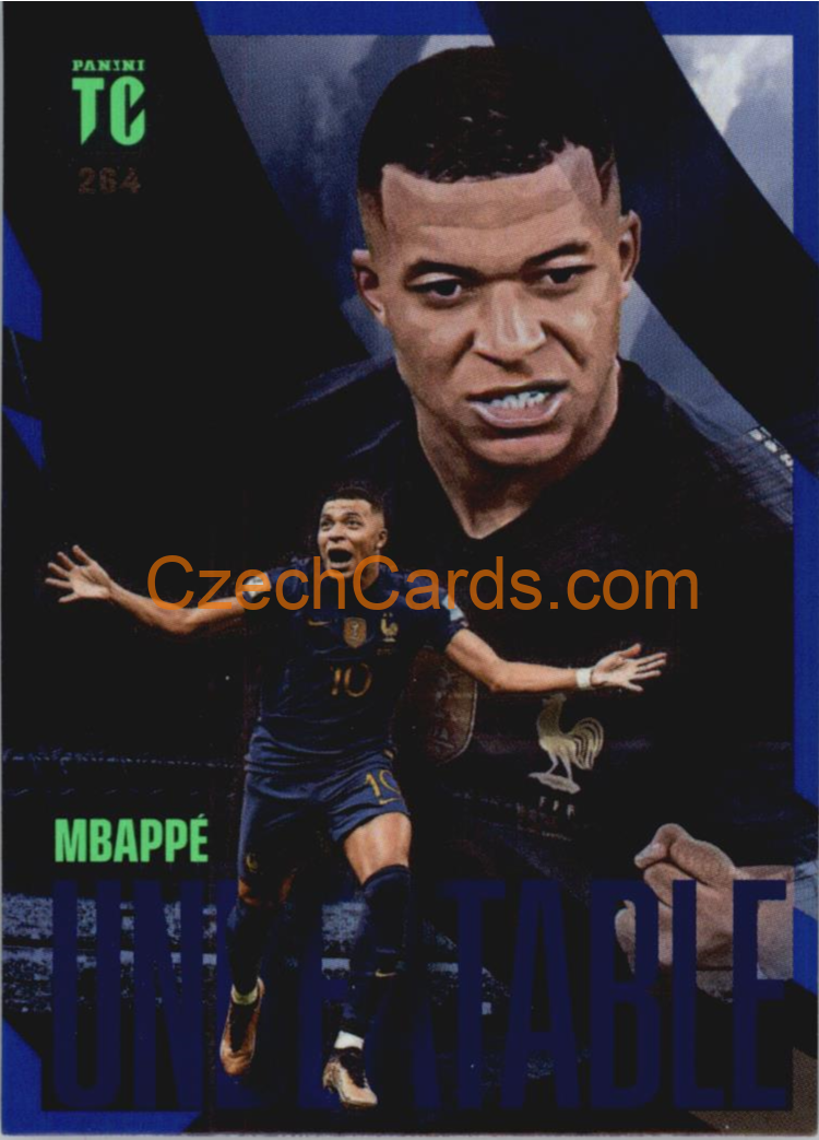 Kylian Mbappe 2023 Panini Top Class Unbeatable Blue #262