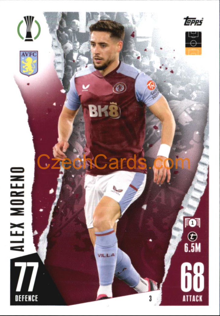 Alex Moreno 2023/04 Topps Match Attax #3