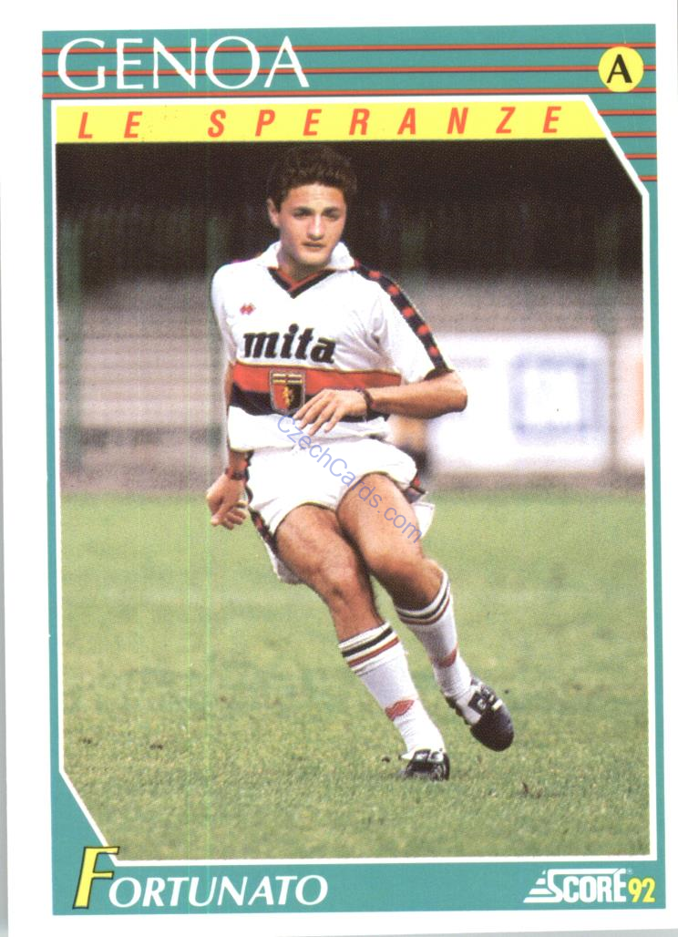 Andrea Fortunato 1992 Score Italian League #397