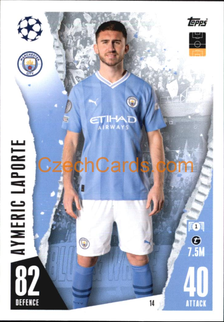 Aymeric Laporte 2023/04 Topps Match Attax #14