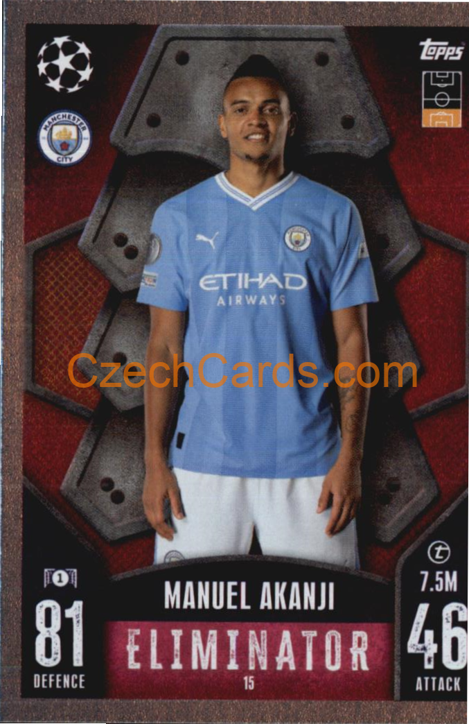 Manuel Akanji 2023/04 Topps Match Attax Eliminator #15