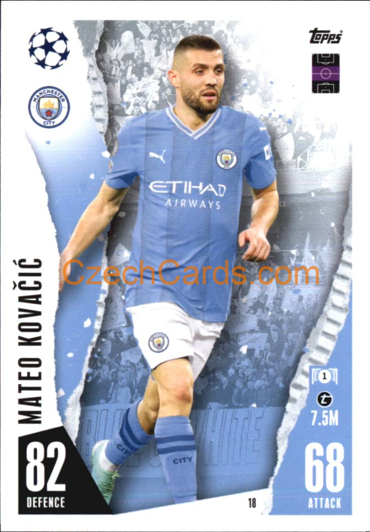 Mateo Kovačić 2023/04 Topps Match Attax #18