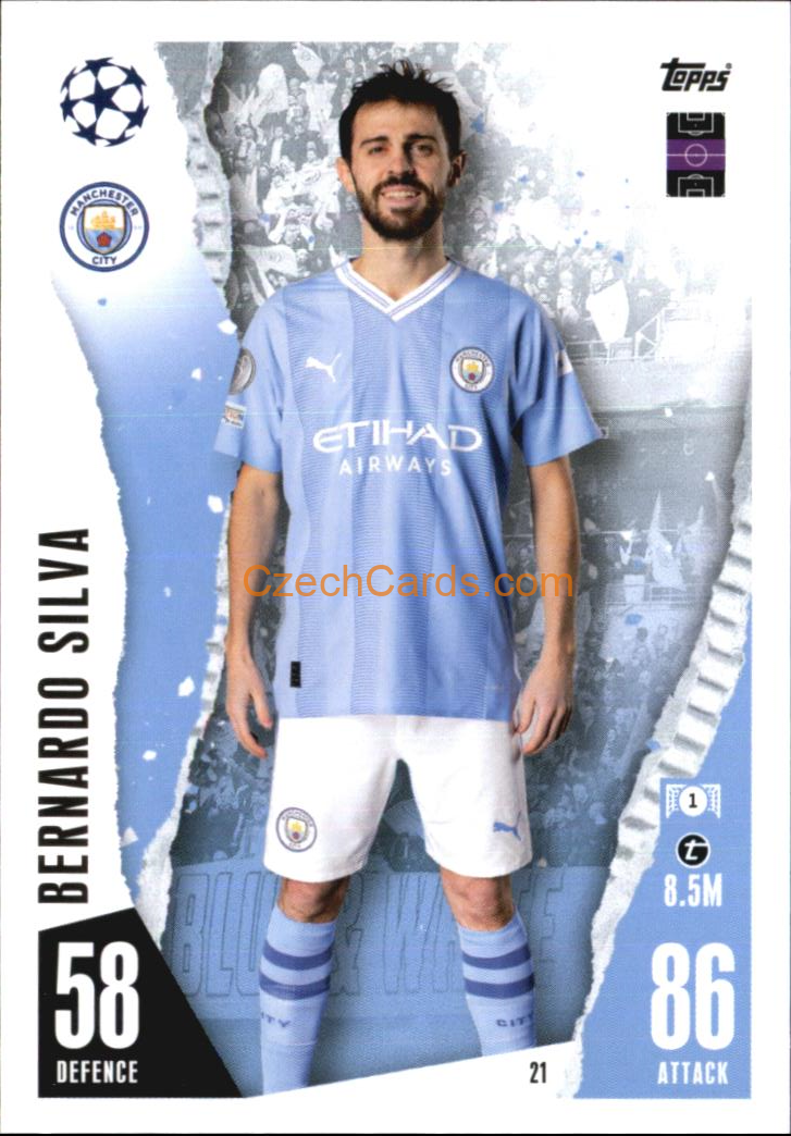 Bernardo Silva 2023/04 Topps Match Attax #21