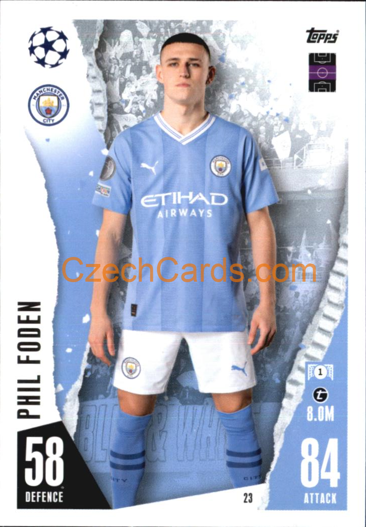 Phil Foden 2023/04 Topps Match Attax #23
