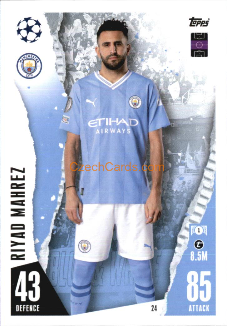 Riyad Mahrez 2023/04 Topps Match Attax #24