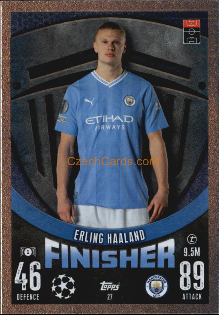 Erling Haaland 2023/04 Topps Match Attax Finisher #27