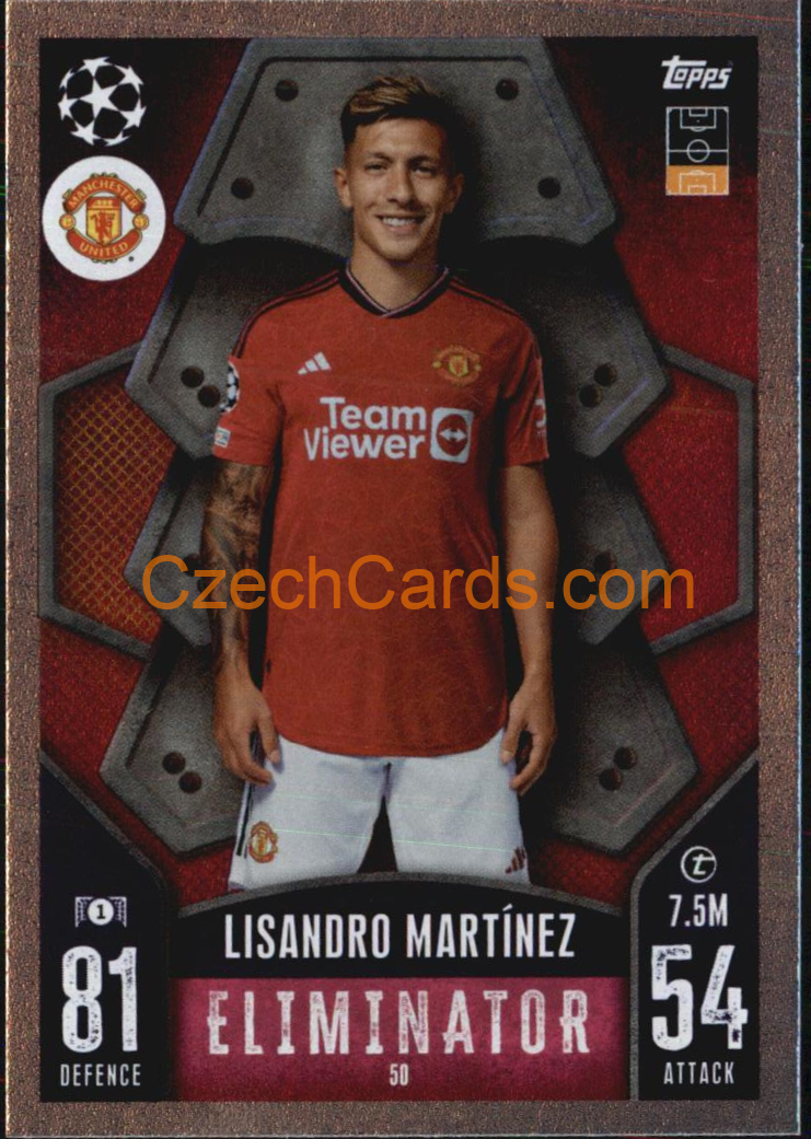 Lisandro Martínez 2023/04 Topps Match Attax Eliminator #50