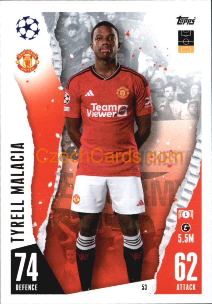 Tyrell Malacia 2023/04 Topps Match Attax #53