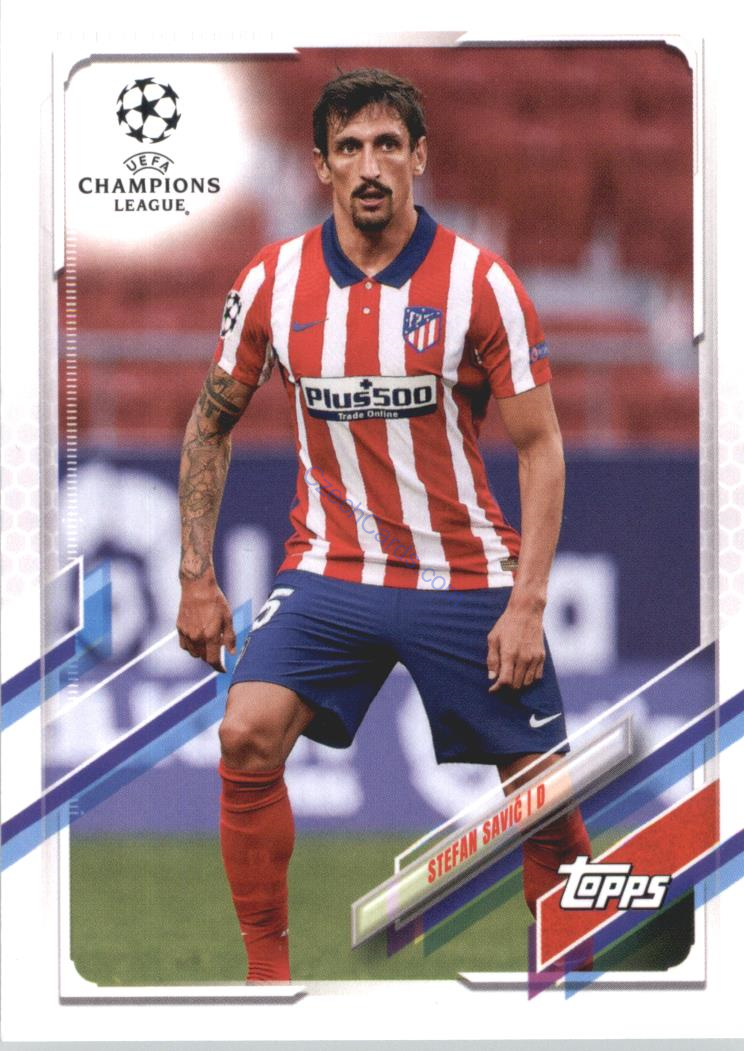 Stefan Savic 2020/21 Topps UCL Japan edition #3