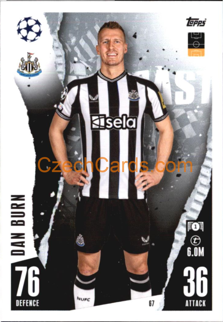 Dan Burn 2023/04 Topps Match Attax #67