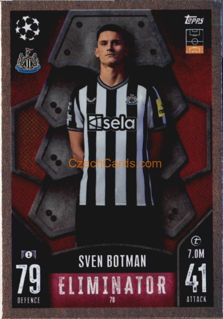 Sven Botman 2023/04 Topps Match Attax Eliminator #70