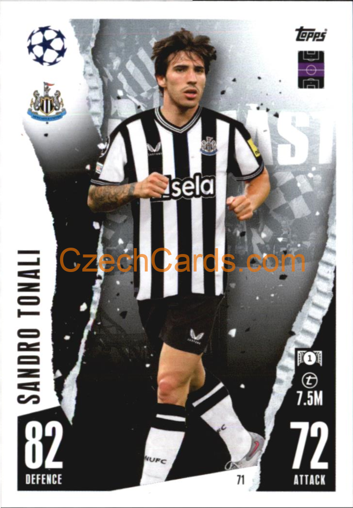 Sandro Tonali 2023/04 Topps Match Attax #71