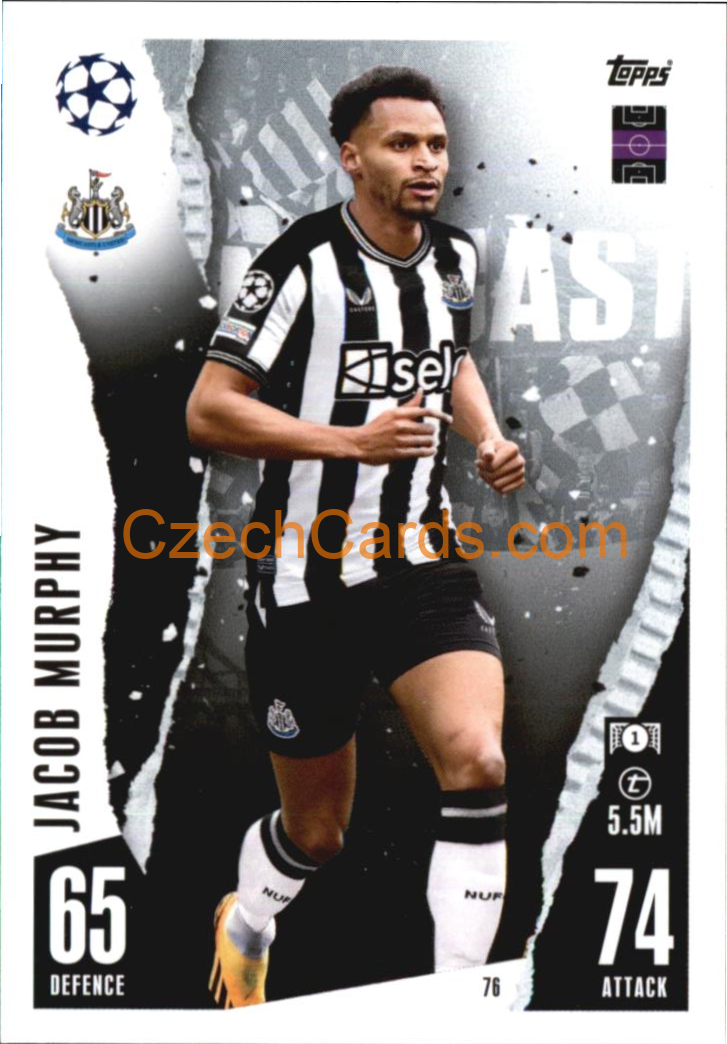 Jacob Murphy 2023/04 Topps Match Attax #76
