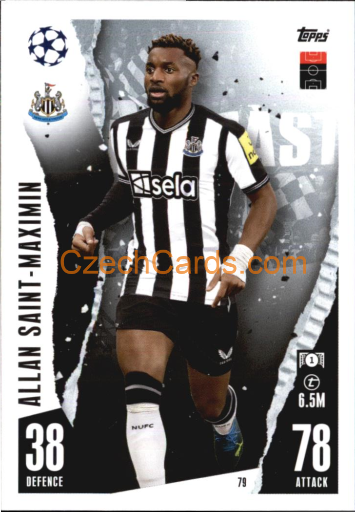 Allan Saint-Maximin 2023/04 Topps Match Attax #79