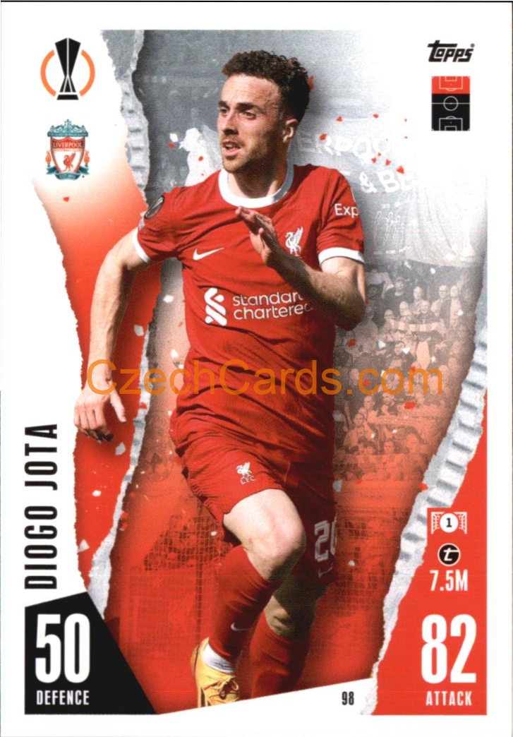 Diogo Jota 2023/04 Topps Match Attax #98