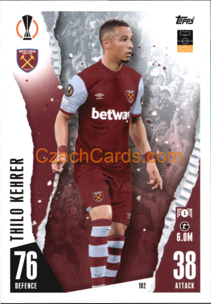 Thilo Kehrer 2023/04 Topps Match Attax #102