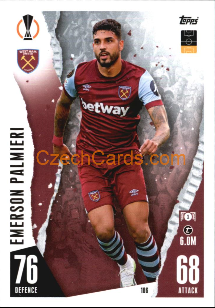 Emerson Palmieri 2023/04 Topps Match Attax #106