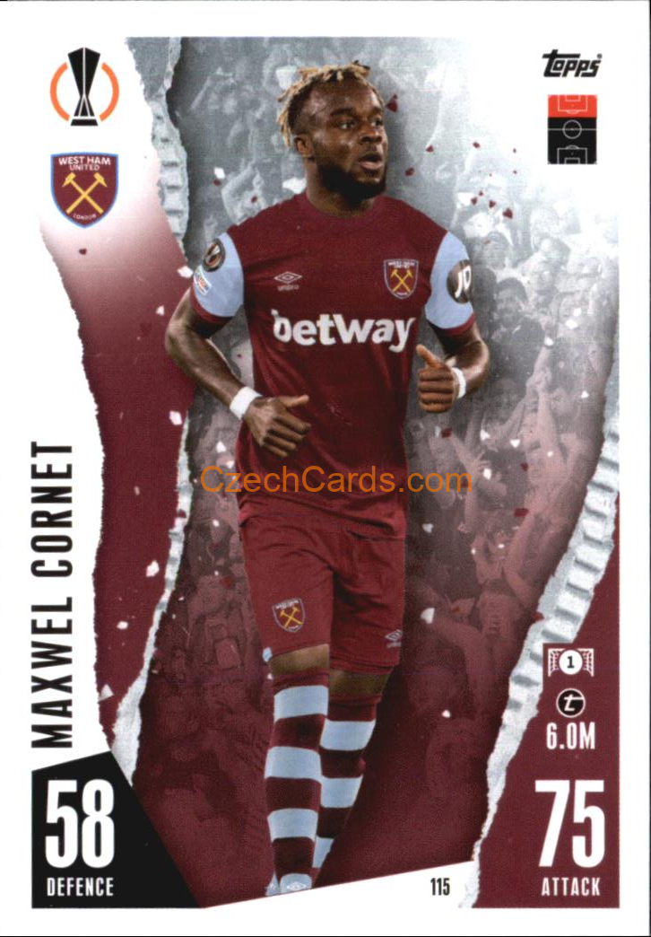 Maxwel Cornet 2023/04 Topps Match Attax #115