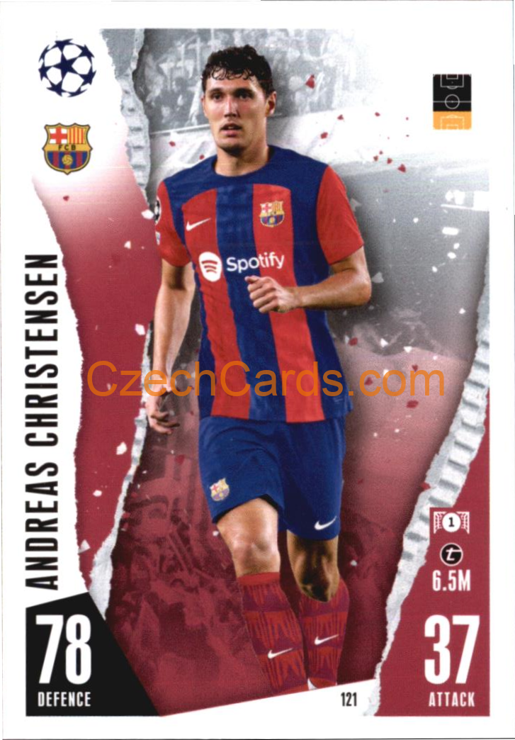 Andreas Christensen 2023/04 Topps Match Attax #121