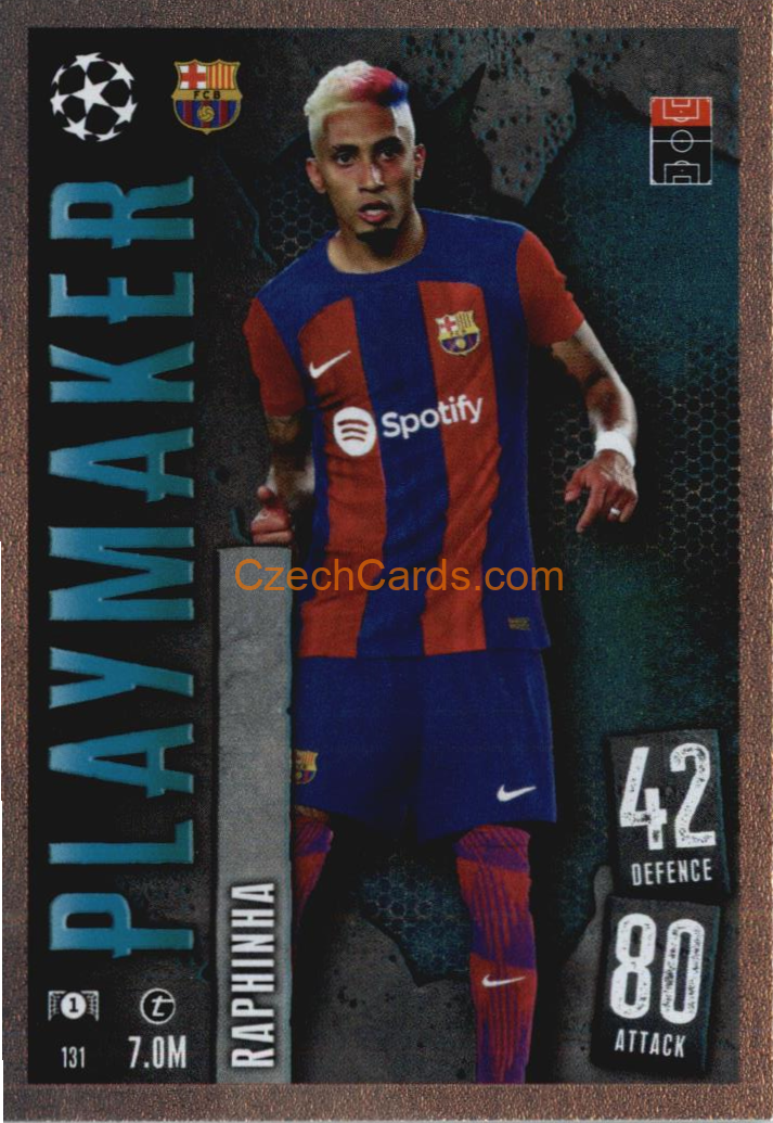 Raphinha 2023/04 Topps Match Attax Playmaker #131