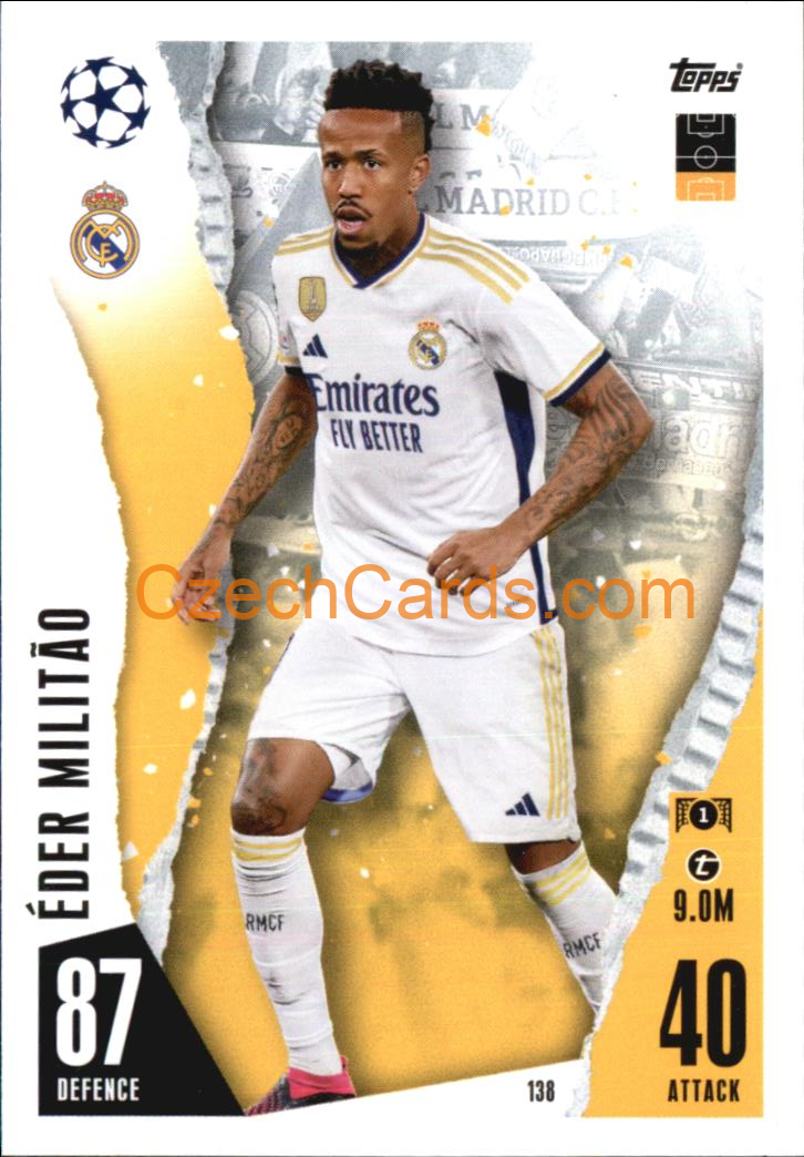 Éder Militão 2023/04 Topps Match Attax #138