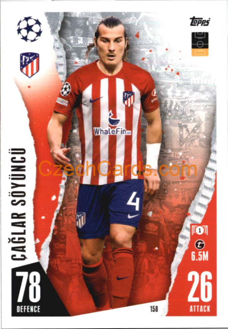 Çağlar Söyüncü 2023/04 Topps Match Attax #158