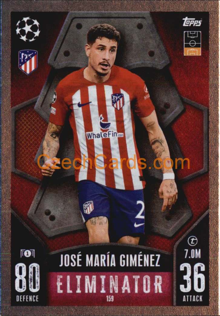 José María Giménez 2023/04 Topps Match Attax Eliminator #159