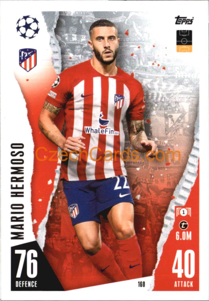 Mario Hermoso 2023/04 Topps Match Attax #160
