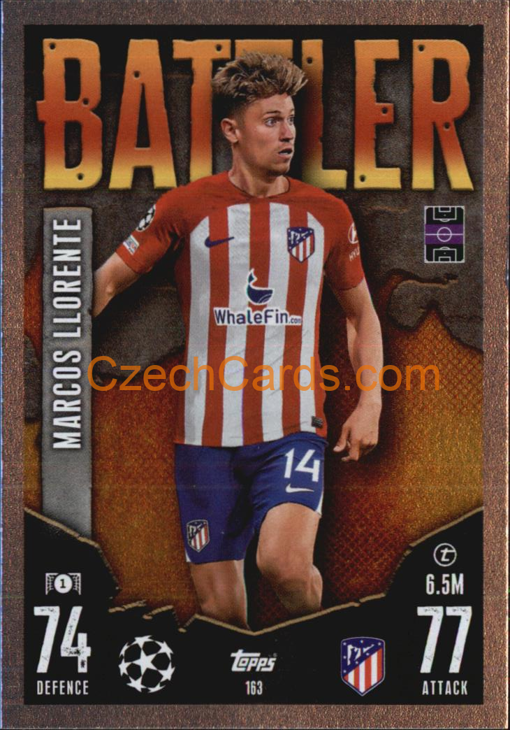 Marcos Llorente 2023/04 Topps Match Attax Battler #163