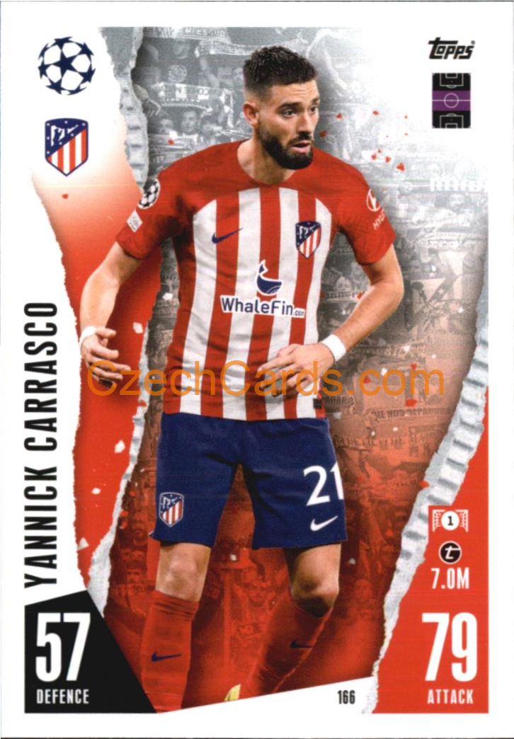 Yannick Carrasco 2023/04 Topps Match Attax #166