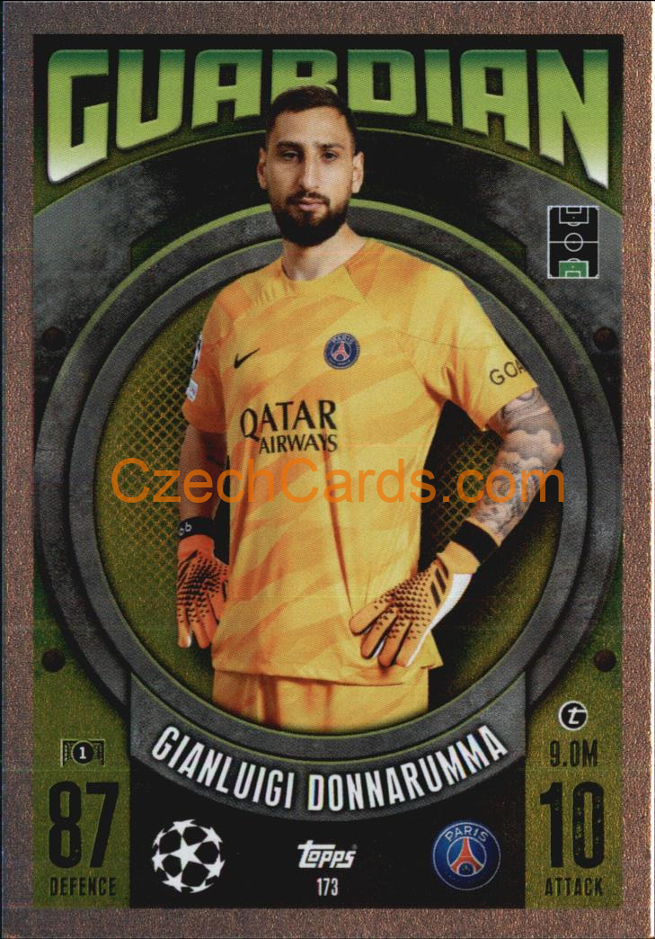 Gianluigi Donnarumma 2023/04 Topps Match Attax Guardian #173