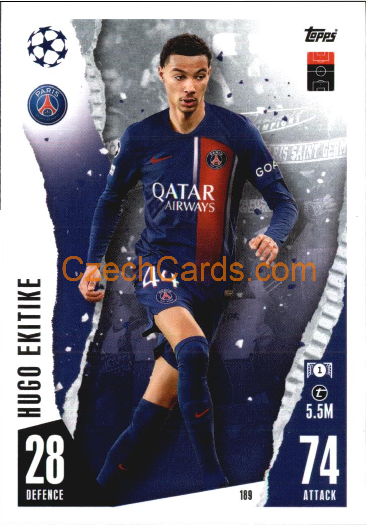 Hugo Ekitike 2023/04 Topps Match Attax #189