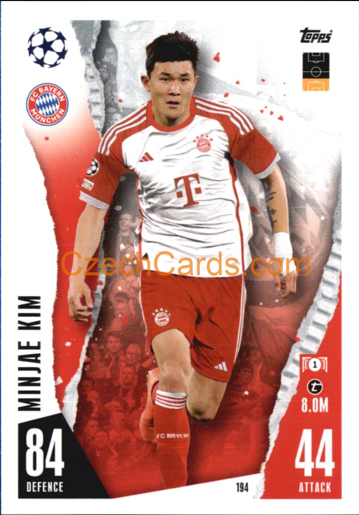 Min-jae Kim 2023/04 Topps Match Attax #194