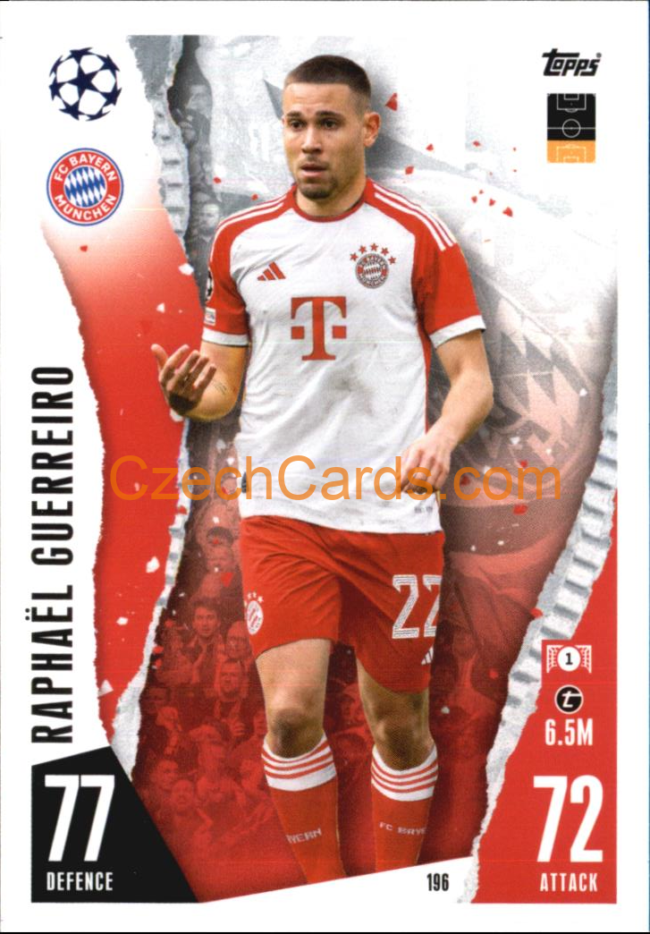 Raphaël Guerreiro 2023/04 Topps Match Attax #196
