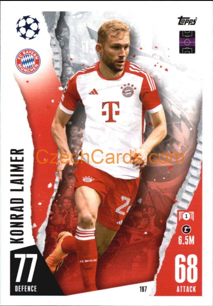 Konrad Laimer 2023/04 Topps Match Attax #197