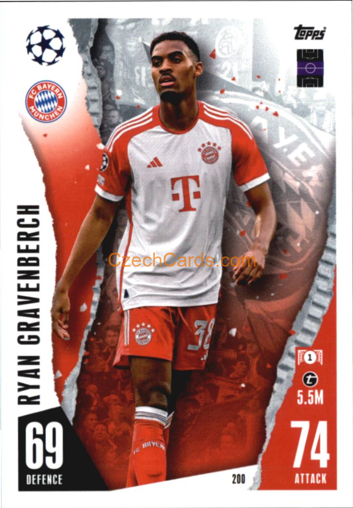 Ryan Gravenberch 2023/04 Topps Match Attax #200