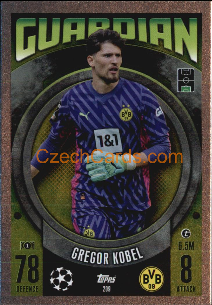 Gregor Kobel 2023/04 Topps Match Attax Guardian #209
